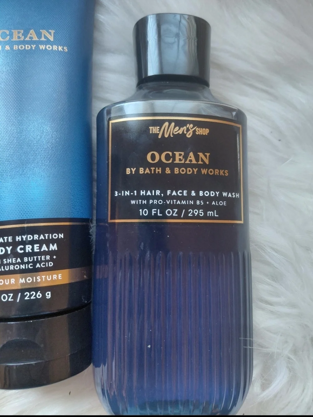 Bath & Body Works Men's Ocean Grooming Set - Blue and Black